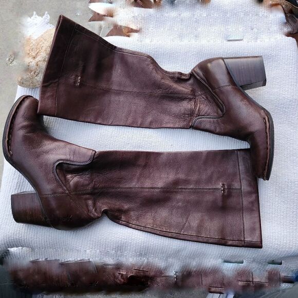 Frye rory scrunch boot leather - Picture 1 of 12